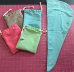 Hair Wrap in Drawstring Bag